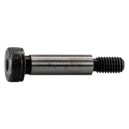 Midwest Fastener Shoulder Screw, 0.8mm (Coarse) Thr Sz, 9.5mm Thr Lg, Steel, 5 PK 930723